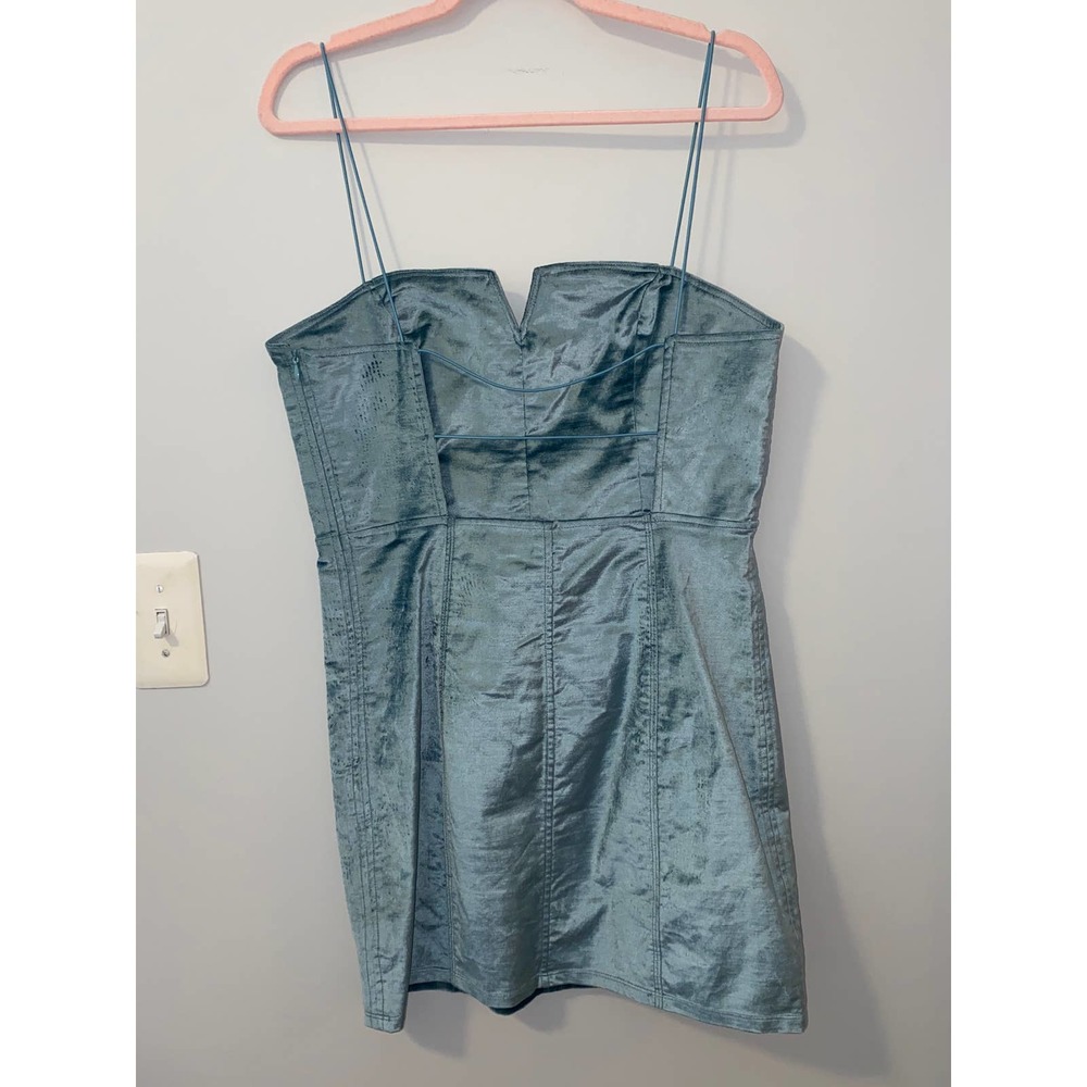 Free People Blue Mini Dress